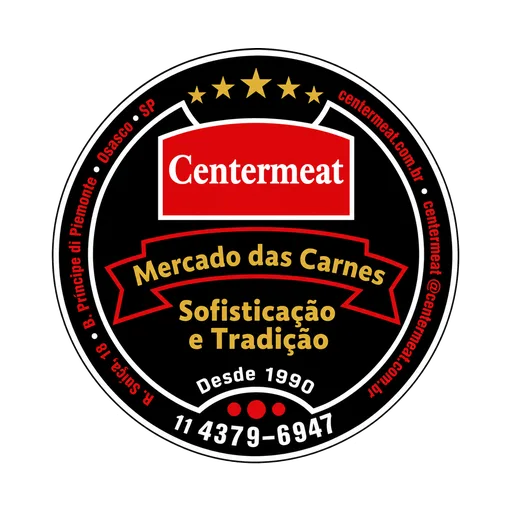 Logo Centermeat Mercado das Carnes, cliente fixo da Osasco Express